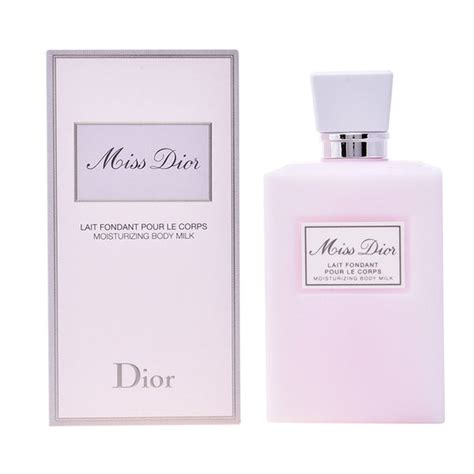 miss dior moisturizing body milk.